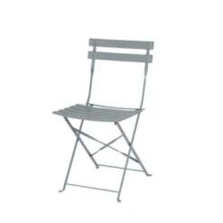 Beliani Bistroset FIORI - Grijs Staal -Madison Verkoopwinkel 1000000699 0102