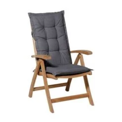 Madison Tuinstoelkussen Lage Rug Outdoor Oxford Grijs -Madison Verkoopwinkel 1000002217 0102