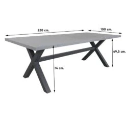 4 Seasons Taste Athena/Verona 220 Cm. Tuinset Met Bank - 5-delig -Madison Verkoopwinkel 1000031692 0103