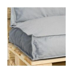 2L Home & Garden Loungekussen Velvet Lichtgrijs - 60 X 60cm 5 2L Home & Garden Loungekussen Velvet Lichtgrijs - 60 X 60cm -Madison Verkoopwinkel 1000035616 0102