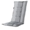 Madison - Tuinkussens Hoge Rug Pasa Grey - 123x50 - Grijs