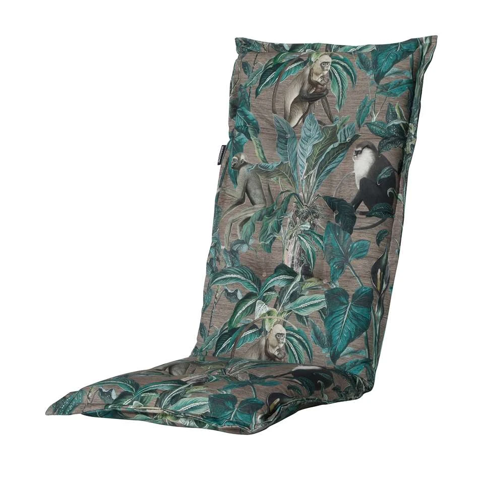 Madison Tuinkussen Lage Rug - Floris - 105x50 - Grijs 1 Madison Tuinkussen Lage Rug - Floris - 105x50 - Grijs