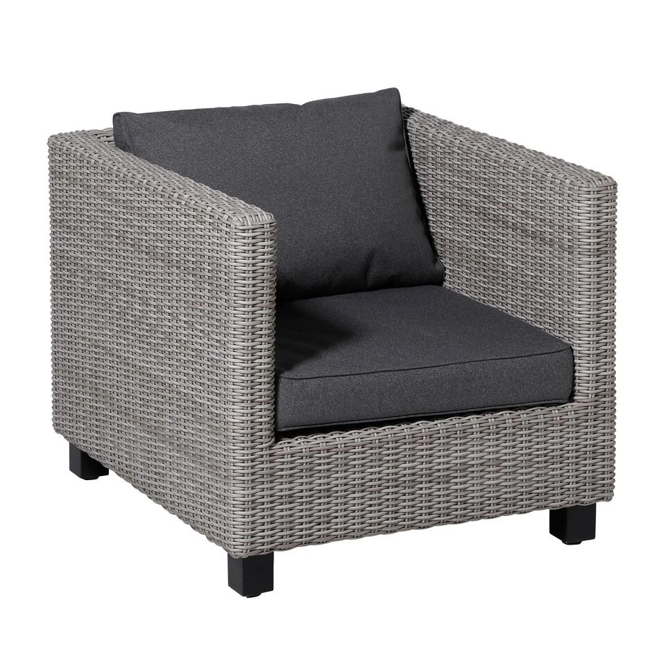 Perel Lounge Profi-line Outdoor Manchester Grey 4 Perel Lounge Profi-line Outdoor Manchester Grey - Afbeelding 4