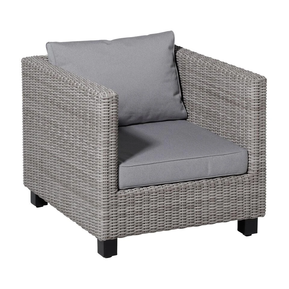 Perel Lounge Profi-line Outdoor Manchester Light Grey 4 Perel Lounge Profi-line Outdoor Manchester Light Grey - Afbeelding 4