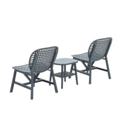 Garden Impressions Fien Balkonset 3-delig - Donker Grijs -Madison Verkoopwinkel 1000041522 0103