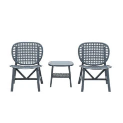 Garden Impressions Fien Balkonset 3-delig - Donker Grijs