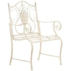 Clp Tuinstoel Punjab Antiek Crème