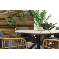 Garden Impressions Margriet Naturel / Edison 122 Cm. - Ronde Tuinset 7 Garden Impressions Margriet Naturel / Edison 122 Cm. - Ronde Tuinset -Madison Verkoopwinkel 1000048726 0103