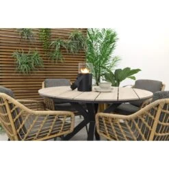 4 Seasons Cottage / GI Edison 122 Cm. - Ronde Tuinset -Madison Verkoopwinkel 1000050031 0103