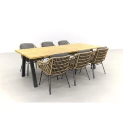 4 Seasons Cottage/Ambassador 240x100 Cm Tuinset - 7 Delig -Madison Verkoopwinkel 1000053124 0102