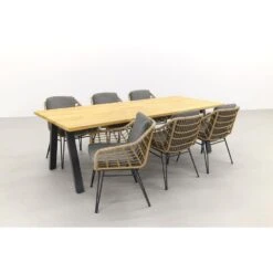 4 Seasons Cottage/Ambassador 240x100 Cm Tuinset - 7 Delig -Madison Verkoopwinkel 1000053124 0103