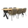 4 Seasons Cottage / Sefa Tuintafel - Teak - Tuinset 7-delig