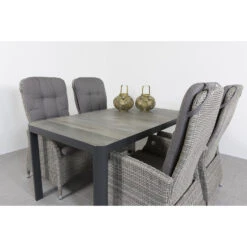 Memphis/Queens 160 Cm. Tuinset - 5-delig Verstelbaar -Madison Verkoopwinkel 1000068309 0102