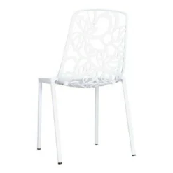 DS4U® Cast Magnolia Stoel - Aluminium - Wit -Madison Verkoopwinkel 1000069452 0103