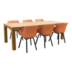 Hartman Sophie Element Terra/Rome Brown 240 Cm. Tuinset - 7-delig -Madison Verkoopwinkel 1000074433 0102