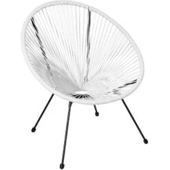 Tectake - Balkonset - Tuinset -2 Stoelen Santana Incl Tafel - Wit 6 Tectake - Balkonset - Tuinset -2 Stoelen Santana Incl Tafel - Wit -Madison Verkoopwinkel 1000078073 0102