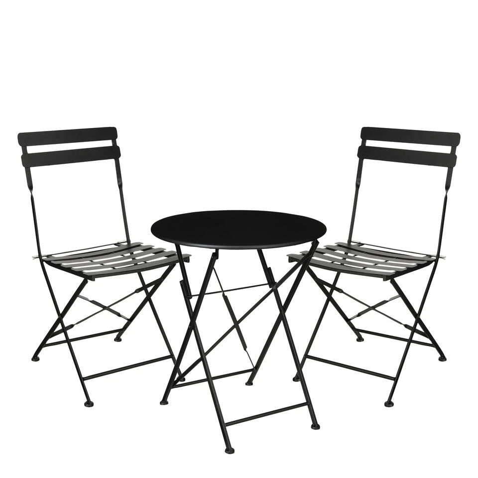 Mica Decorations Laurence Bistroset - Set Van 3 - Metaal - Zwart 1 Mica Decorations Laurence Bistroset - Set Van 3 - Metaal - Zwart