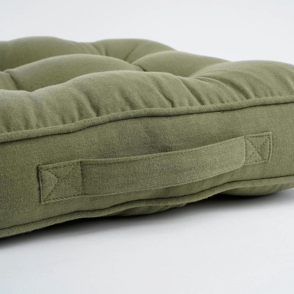 In The Mood Collection Tivoli Matraskussen - 45 X 45 Cm - Donkergroen 3 In The Mood Collection Tivoli Matraskussen - 45 X 45 Cm - Donkergroen - Afbeelding 3