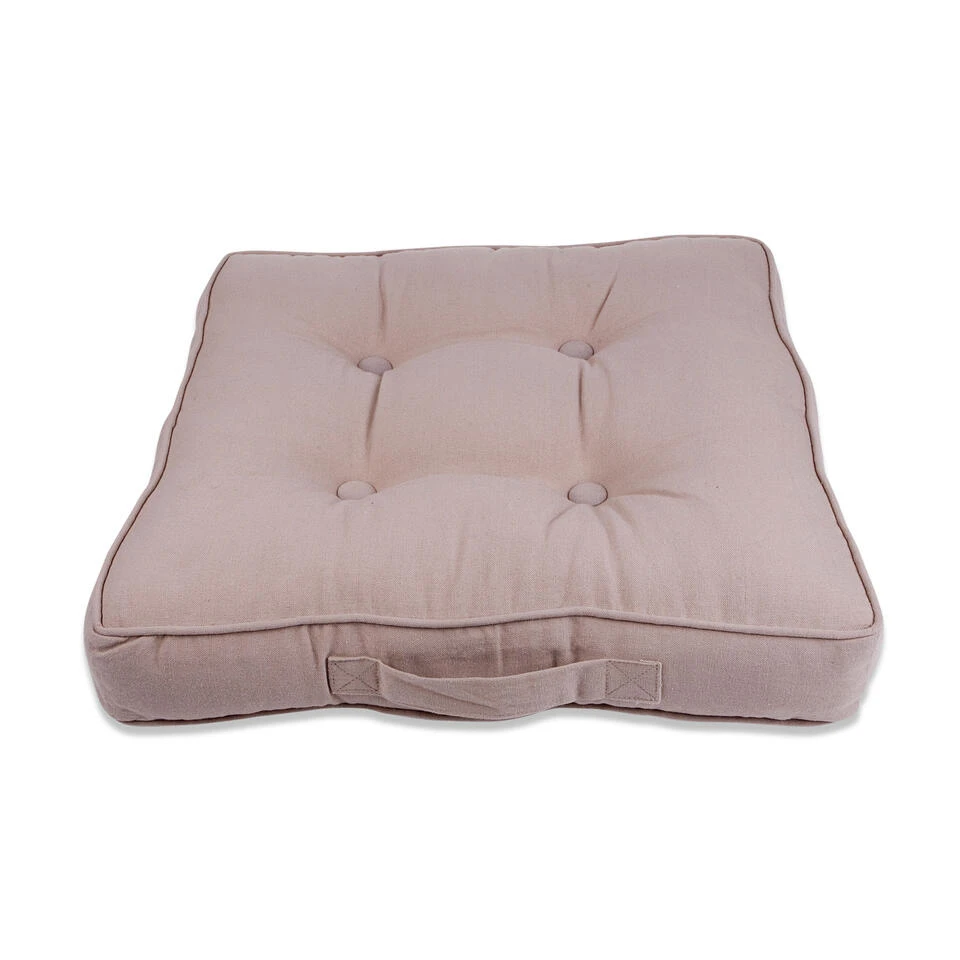 In The Mood Collection Tivoli Matraskussen - L45 X B45 X H7 Cm - Beige 2 In The Mood Collection Tivoli Matraskussen - L45 X B45 X H7 Cm - Beige - Afbeelding 2