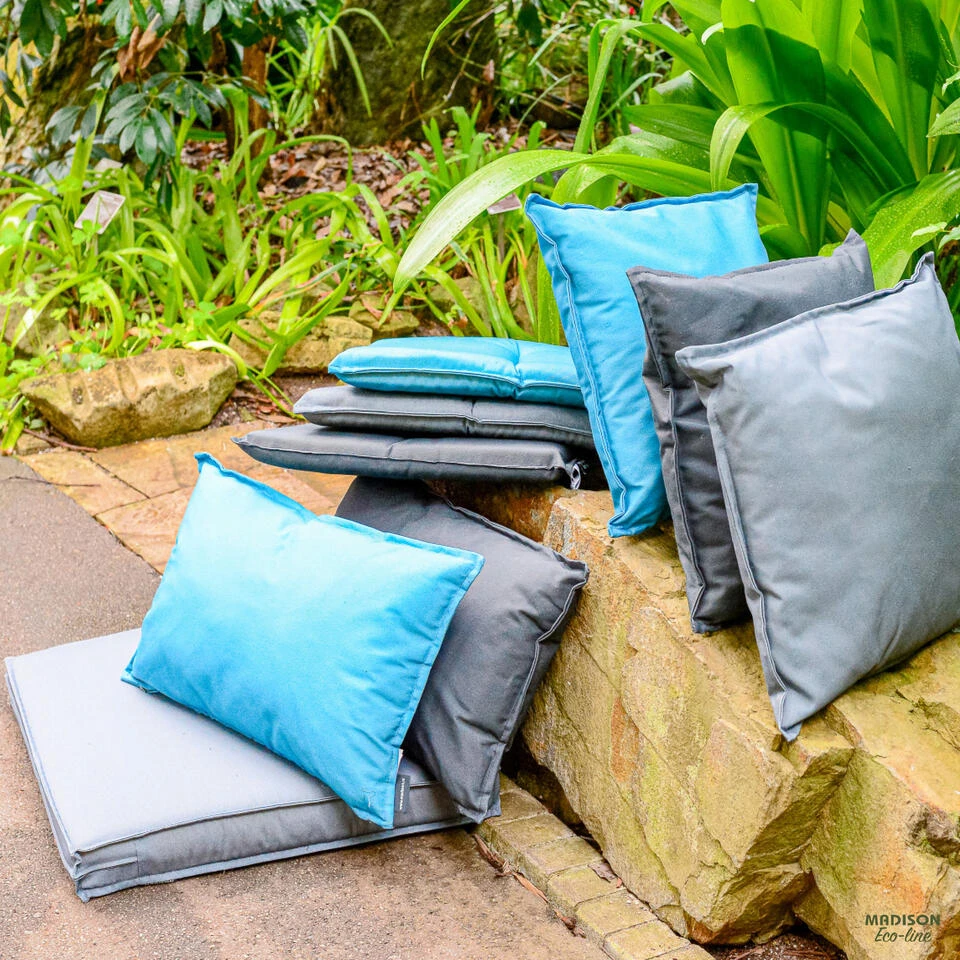 Madison - Bankkussen 120x48 - Grijs - ECO Pearl Grey 2 Madison - Bankkussen 120x48 - Grijs - ECO Pearl Grey - Afbeelding 2