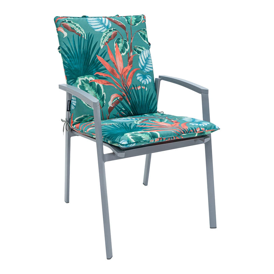 Madison - Stapelstoelkussen 97x49 - Blauw - Cala Sea Blue 2 Madison - Stapelstoelkussen 97x49 - Blauw - Cala Sea Blue - Afbeelding 2