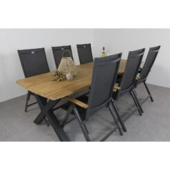 Hartman Napoli + Sefa Tuintafel 240x95 Cm - Teak -Madison Verkoopwinkel 1000084742 0102