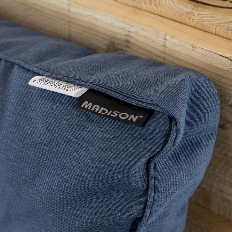 Madison Palletkussen Set 3 Delig Lounge Panama Blauw 3 Madison Palletkussen Set 3 Delig Lounge Panama Blauw - Afbeelding 3