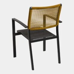 Vito Rope Stapelstoel - Textileen - Geel 7 Vito Rope Stapelstoel - Textileen - Geel -Madison Verkoopwinkel 1000088188 0103