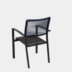 Vito Rope Stapelstoel - Textileen - Blauw 7 Vito Rope Stapelstoel - Textileen - Blauw -Madison Verkoopwinkel 1000088190 0103