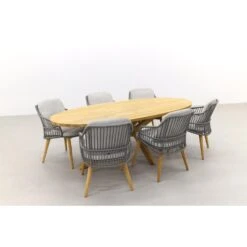 4 Seasons Sempre/Taste Prado Ellips Tuinset - 7-delig -Madison Verkoopwinkel 1000088256 0103