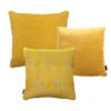 Madison Sierkussen Set Geel - 3 Stuks