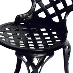 Bistroset Leeds Kensington - Aluminium - Zwart -Madison Verkoopwinkel 1000094359 0104