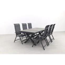 Hartman Milaan/Ottowa 205-265x100 Cm. - 7-delige Tuinset -Madison Verkoopwinkel 1000094612 0103