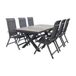 Hartman Milaan/Ottowa 205-265x100 Cm. - 7-delige Tuinset