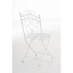 CLP Tuinstoel Indra Wit 7 CLP Tuinstoel Indra Wit -Madison Verkoopwinkel 1000095977 0103