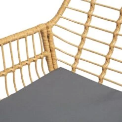 Happy Garden Buitenmeubelsets TIGA - Grijs - Geweven Hars -Madison Verkoopwinkel 1000096714 0103