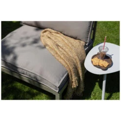 WOOOD Zit-/Rugkussen Victor - Polyester - Zand - Set Van 2 -Madison Verkoopwinkel 1000098539 0102