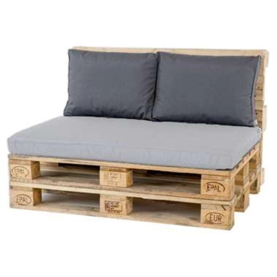 Madison Rugkussen Lounge Panama Grijs - 60x40cm 2 Madison Rugkussen Lounge Panama Grijs - 60x40cm - Afbeelding 2