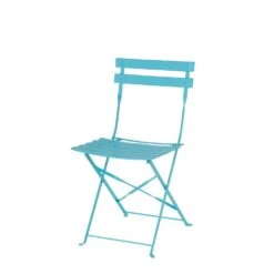 Beliani Bistroset FIORI - Blauw Staal -Madison Verkoopwinkel 1228982661 0102