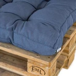 Madison Rugkussen Florance Safier Blauw - 60 X 43cm -Madison Verkoopwinkel 1250299887 0103