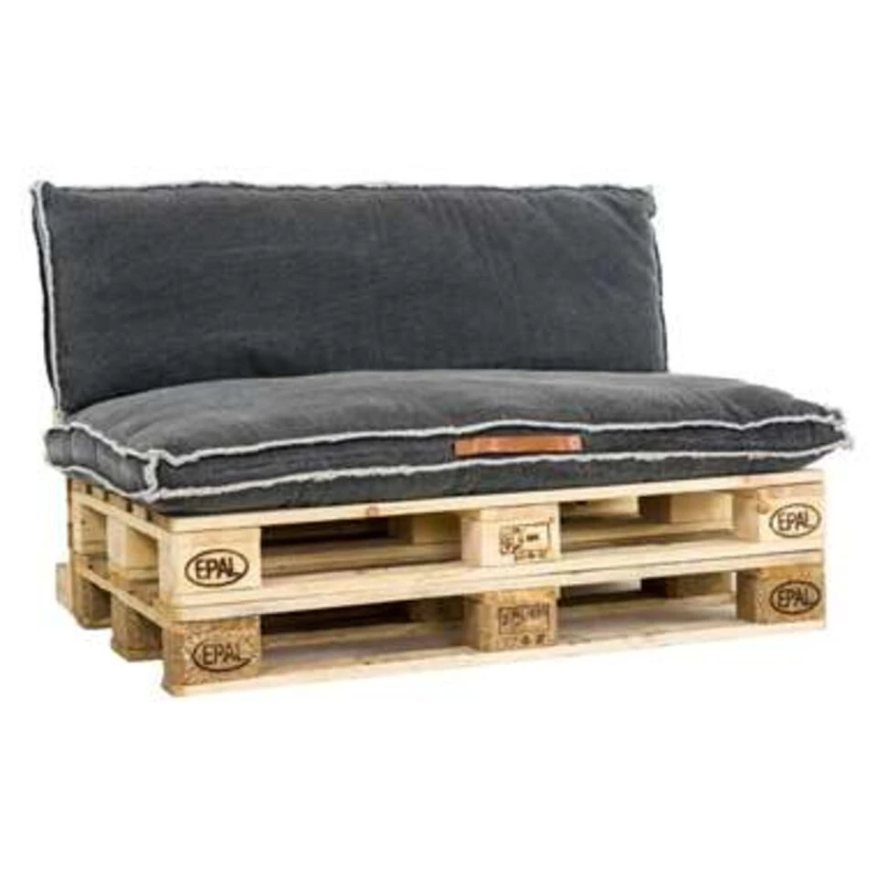 Unique Living Rugkussen Manouk Zwart - 120x40 Cm 1 Unique Living Rugkussen Manouk Zwart - 120x40 Cm