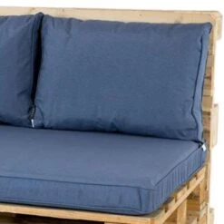 Madison Rugkussen Lounge Panama Safier Blue - 60 X 40cm -Madison Verkoopwinkel 1454536203 0102