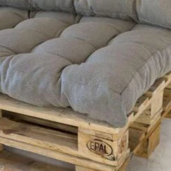 2L Home & Garden Palletkussen Metro Beige - 120 X 80cm -Madison Verkoopwinkel 1689266040 0103