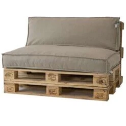 2L Home & Garden Rugkussen Metro Lounge Beige - 120 X 40cm