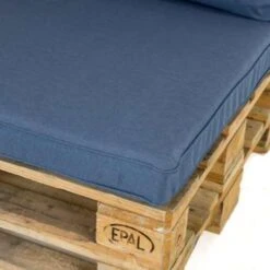 Madison Palletkussen Lounge Panama Safier Blue - 120 X 80cm 6 Madison Palletkussen Lounge Panama Safier Blue - 120 X 80cm -Madison Verkoopwinkel 1882981210 0102