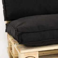 Unique Living Palletkussen Luana Zwart - 120 X 80 Cm 7 Unique Living Palletkussen Luana Zwart - 120 X 80 Cm -Madison Verkoopwinkel 1973436349 0103