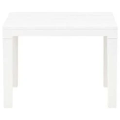 VidaXL Tuintafel Met 2 Banken Kunststof Wit -Madison Verkoopwinkel 29a2e5554c594d1f9ab042a6e9308d43