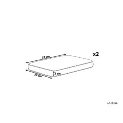 Beliani Zitkussen TERNI - Geel Polyester -Madison Verkoopwinkel 42b520435af041a1b8fc64e1d8eddd95