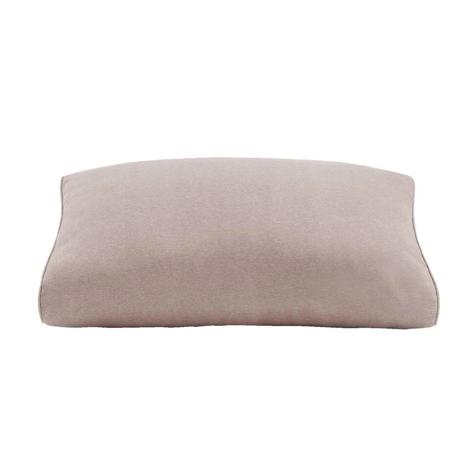 Le Sud Rug/zij Loungekussen Brest - Taupe - 60x43 Cm 2 Le Sud Rug/zij Loungekussen Brest - Taupe - 60x43 Cm - Afbeelding 2