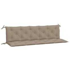 VidaXL Tuinbankkussen 180 Cm Oxford Stof Taupe -Madison Verkoopwinkel 6528a2381a15451295fd5d1806ccbe15